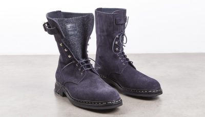 Boots Sergent Hydrovelours navy